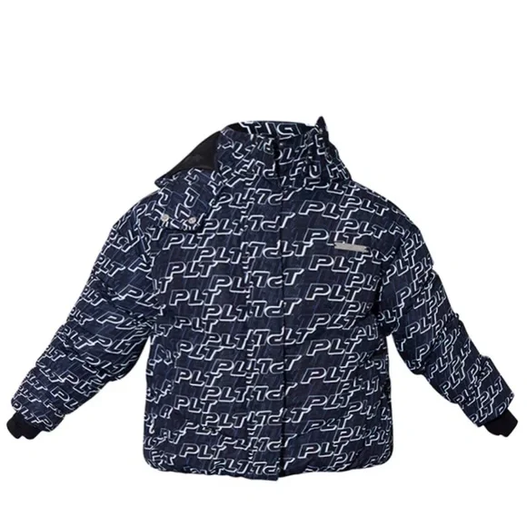 ❄️ PLT Ski Mono Printed Long Line Puffer Jacket - Picture 4 of 4